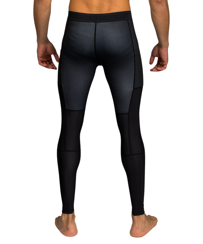 Venum Spats No Gi Black/Silver Grey