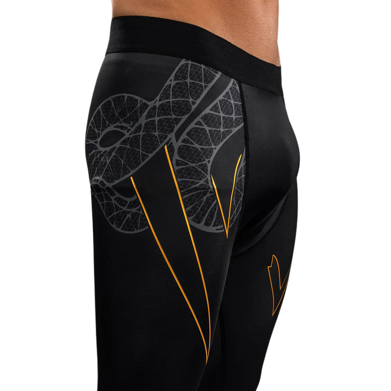 Venum Spats Serpenti Black/Silver/Gold