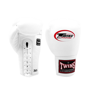 Twins Boxing Gloves BGLL 1 White