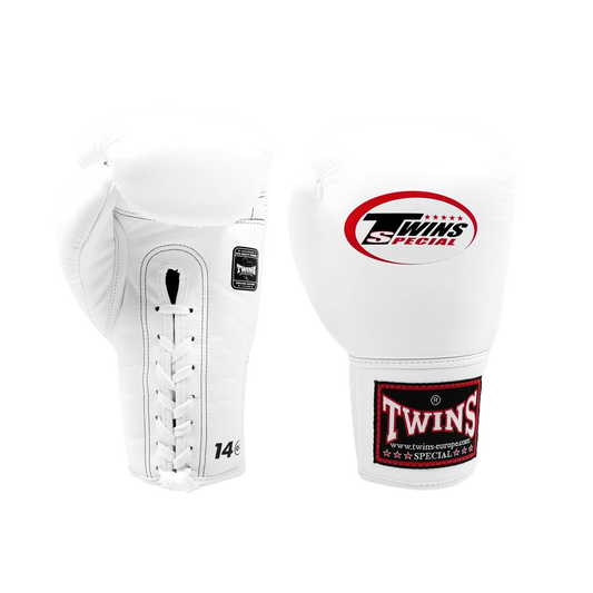 Twins Boxing Gloves BGLL 1 White