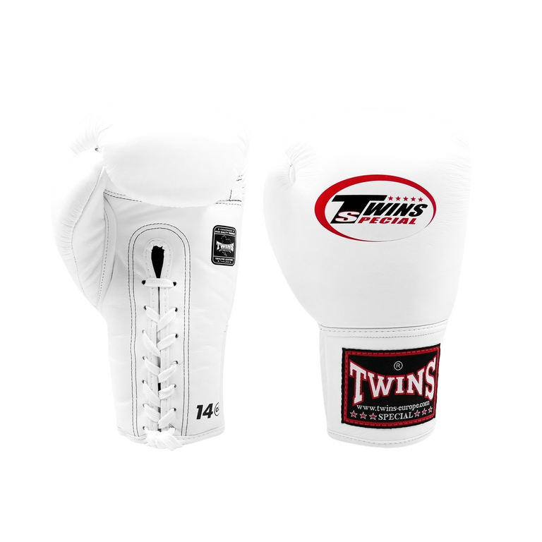 Twins Boxing Gloves BGLL 1 White