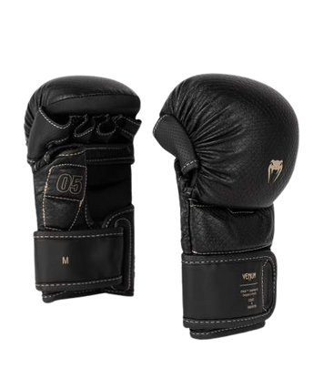 Venum MMA Gloves Sparring Impact Evo Scales Black