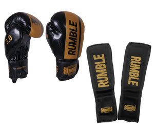 Rumble Kickboxing Set Junior 3.0 Black/Gold