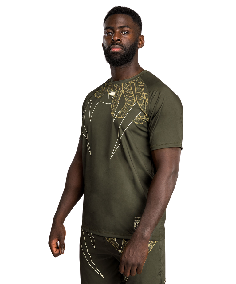 Venum Dry Tech T-shirt Serpenti Khaki/Bronze/Ivory