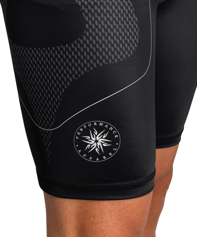 Venum Vale Tudo Short Nexus Black/Silver