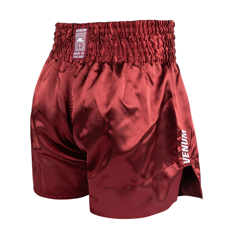 Venum Kickboxing Shorts Classic Evo Muay Thai Burgundy