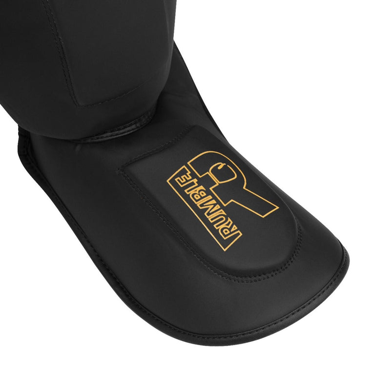 Rumble Shin Guards Evolve Black/Gold