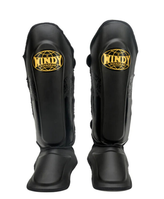 Joya Gear X Windy Shin Guards Black/Gold