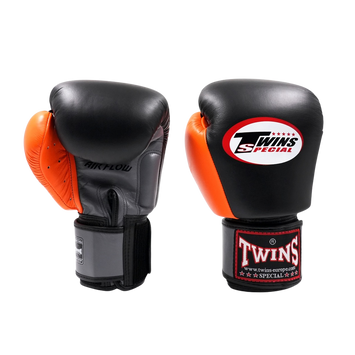 Twins Boxing gloves BGVL 3 AIR Black/Orange/Grey