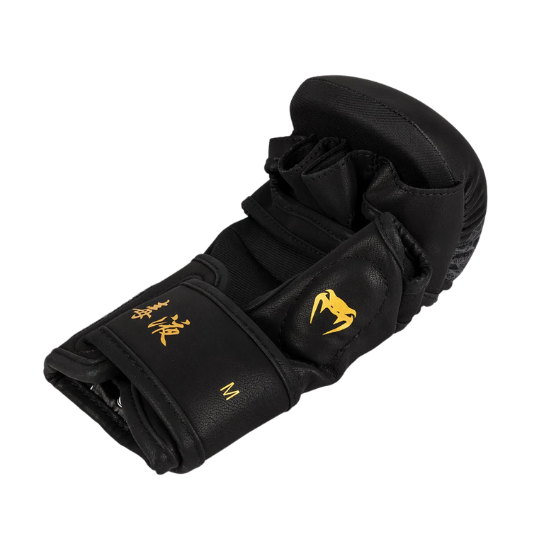 Venum MMA Gloves Sparring Serpenti Black/Silver/Gold