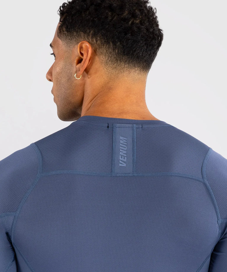 Venum Rashguard G-Fit Air Men's Long Sleeve Foggy Blue