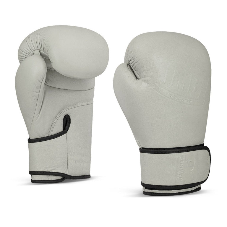 Rumble Boxing Gloves Leather R-Line Grey