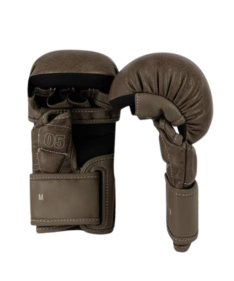 Venum MMA Gloves Sparring Impact Evo Scales Brown