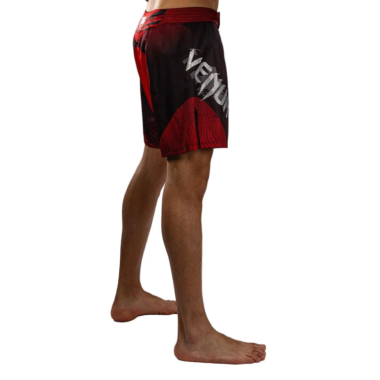 Venum Galactic 3.0 Fight Shorts Red/Silver