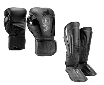 Venum Kickboxing Set Elite Evo Black/Black