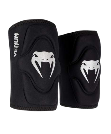 Venum Knee Protectors Kontact Gel Black/Silver
