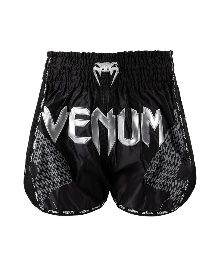 Venum Kickboxing Shorts Nexus Black/Silver