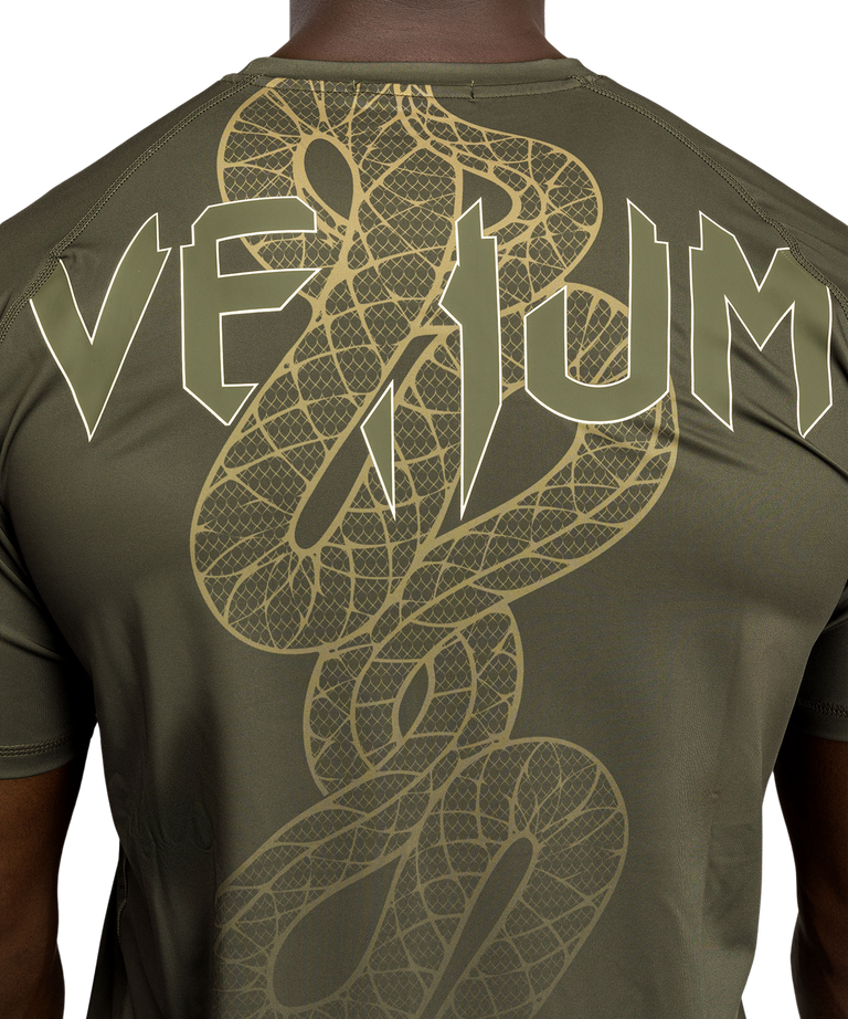 Venum Dry Tech T-shirt Serpenti Khaki/Bronze/Ivory