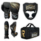 Rumble Kickboxing Set Kids Camo Black/Gold + Head Guard + Sports Bag