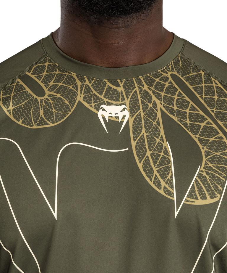 Venum Dry Tech T-shirt Serpenti Khaki/Bronze/Ivory