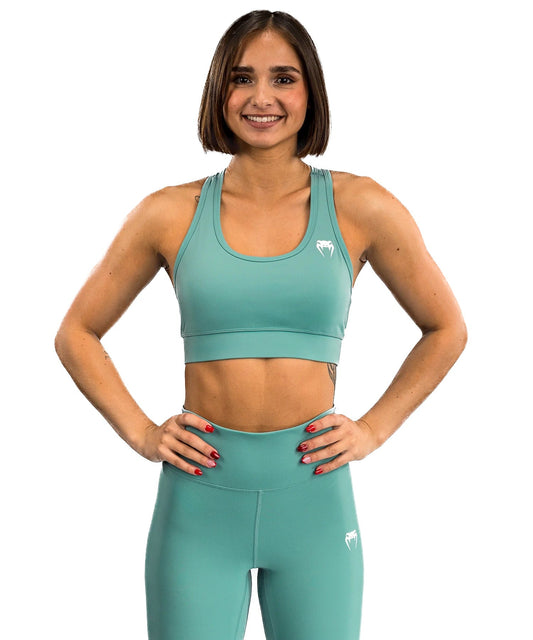 Venum Sport Bra Essential Medium Impact Aqua Green