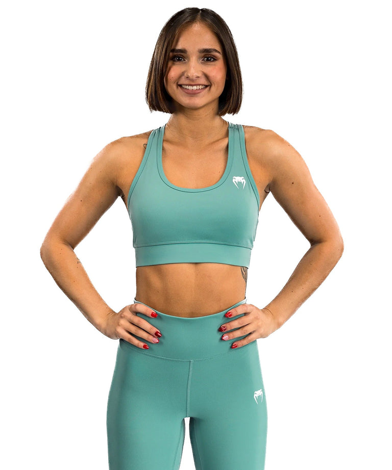 Venum Sport Bra Essential Medium Impact Aqua Green