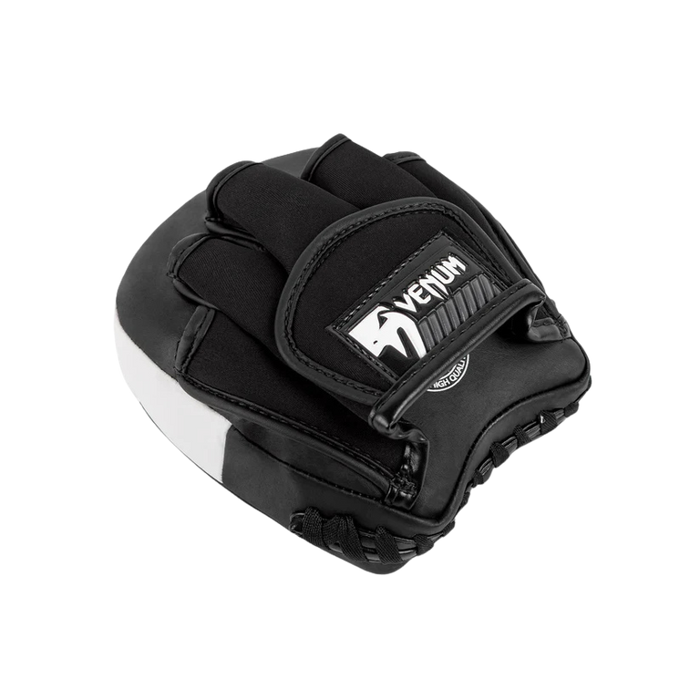 Venum Mini Elite Thick Coaching Hand Pads Black/White