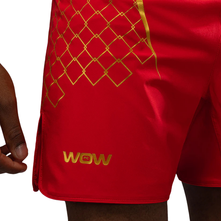 Venum X WOW FC Fightshort Fiery Red