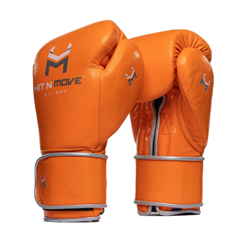 Hit N Move Boxing Gloves All Day Pro Orange