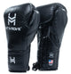 Hit N Move Boxing Gloves Pro Fight Lace Black