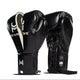 Hit N Move Boxing Gloves Horse Hair Lace Black