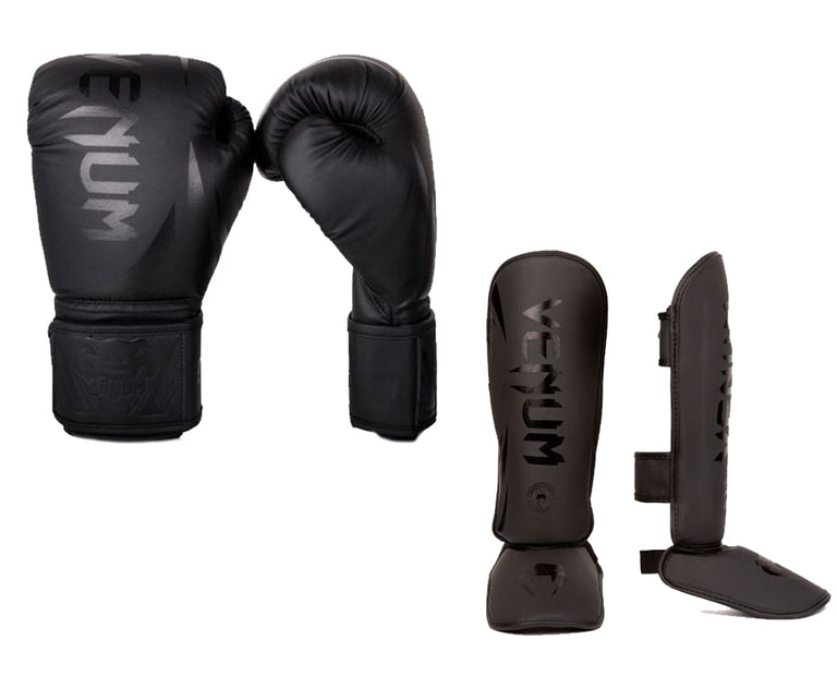 Venum Kickboxing Set Challenger Kids Black/Black