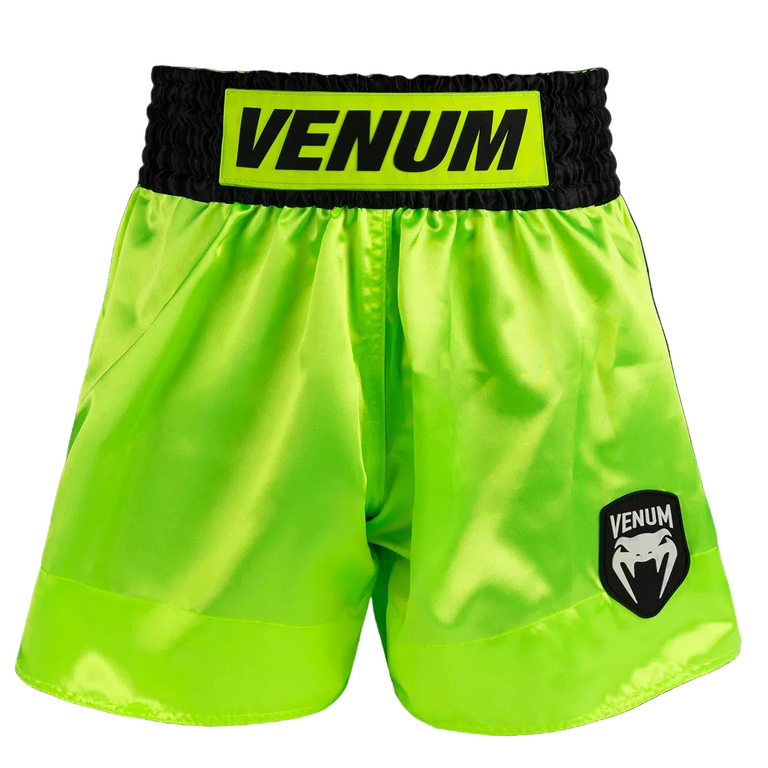 Venum Kickboxing Shorts Classic Evo Muay Thai Neon Yellow/Black