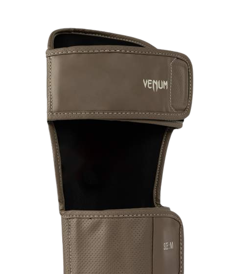 Venum Shin Guards Impact Evo Scales Brown