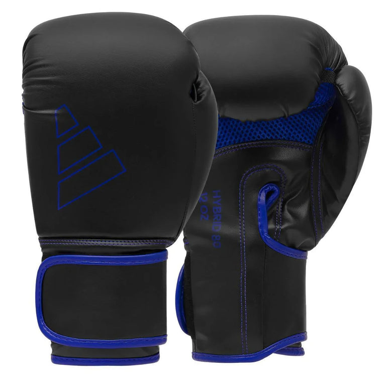 Adidas Boxing Gloves Hybrid 80 Black/Blue