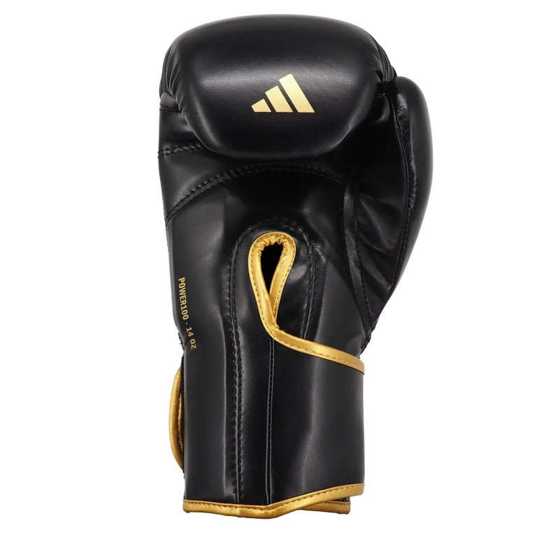Adidas Boxing Gloves Power 100 Black/Gold