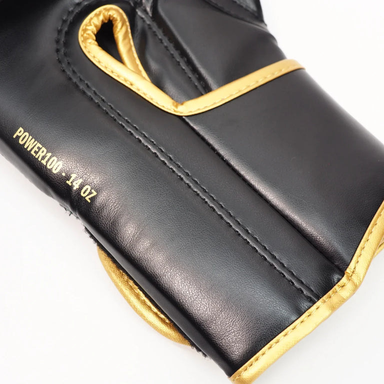 Adidas Boxing Gloves Power 100 Black/Gold