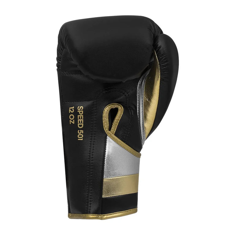 Adidas Boxing Gloves Speed 501 Black/Gold