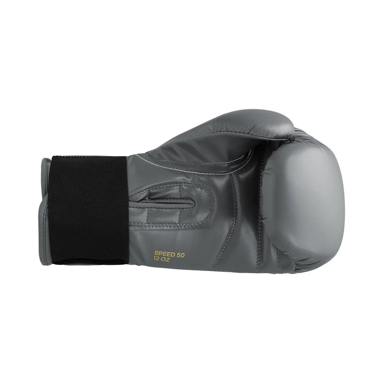 Adidas Boxing Gloves Speed 50 Grey/Gold