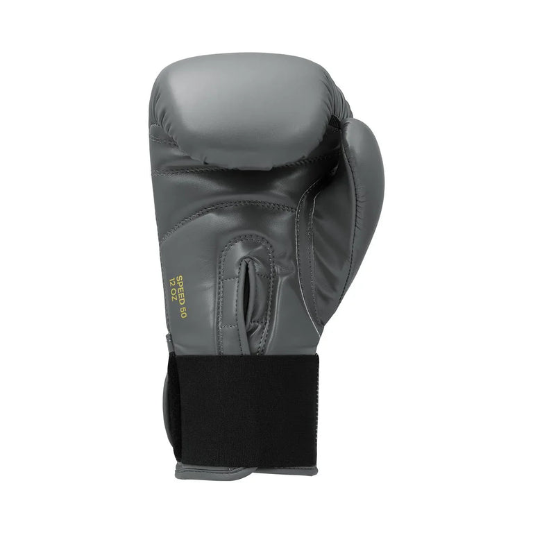 Adidas Boxing Gloves Speed 50 Grey/Gold