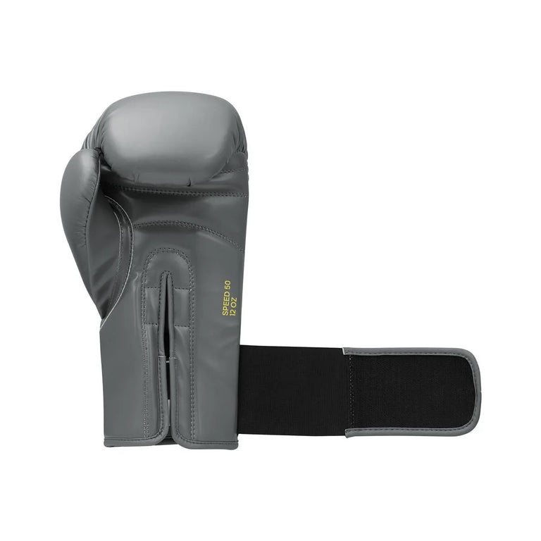 Adidas Boxing Gloves Speed 50 Grey/Gold