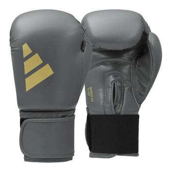 Adidas Boxing Gloves Speed 50 Grey/Gold