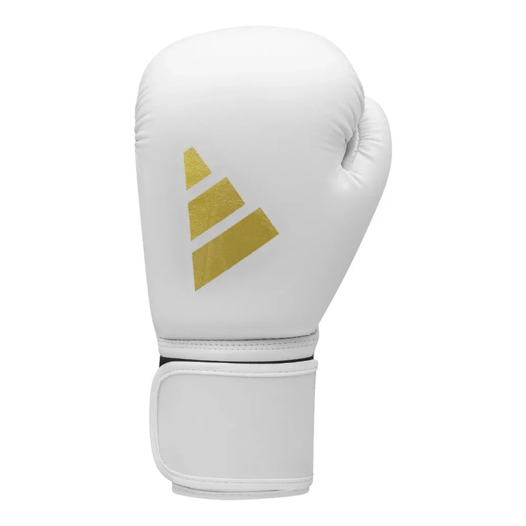 Adidas Boxing Gloves Speed 50 White/Gold