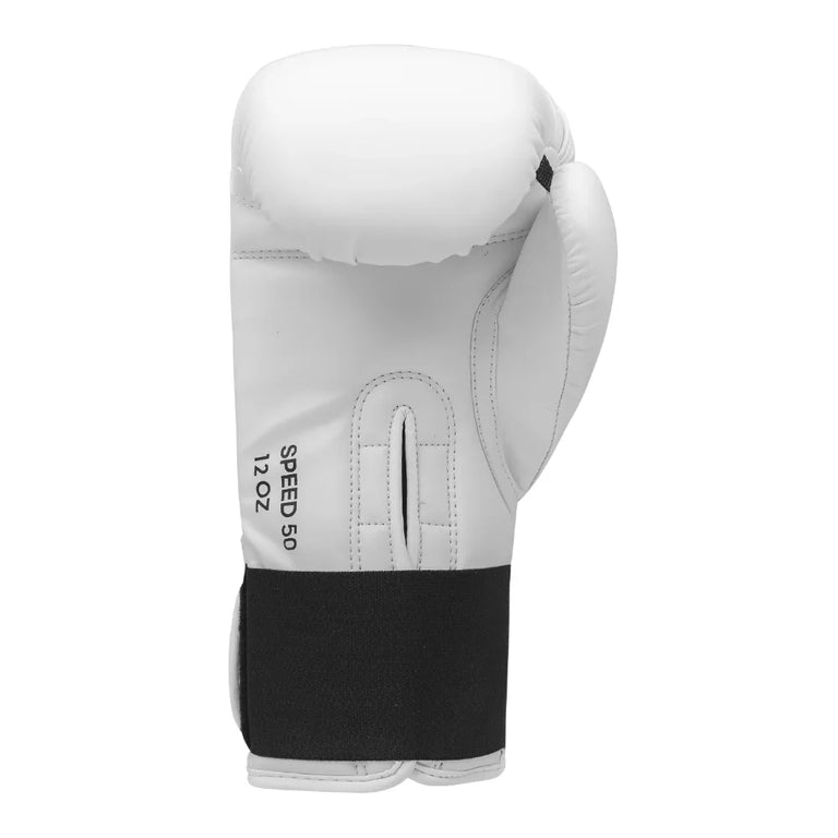 Adidas Boxing Gloves Speed 50 White/Gold