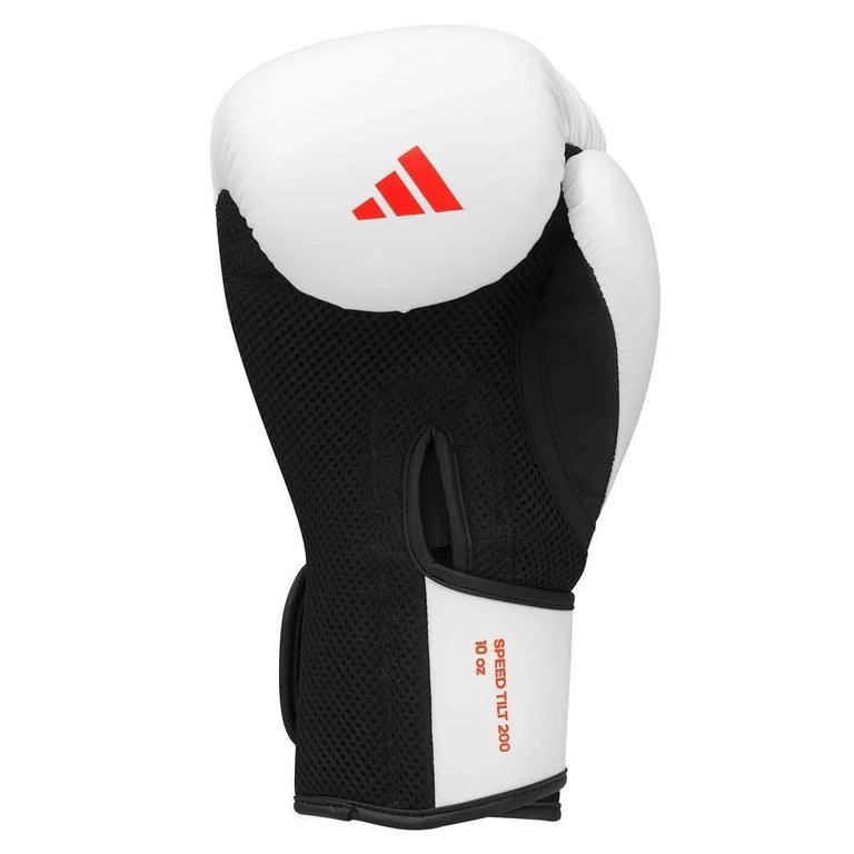 Adidas Boxing Gloves Speed Tilt 200 White/Black/Red