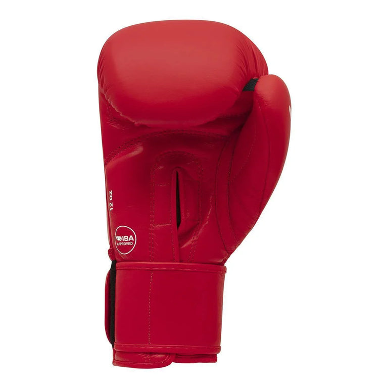 Adidas Boxing Gloves Velcro IBA Red