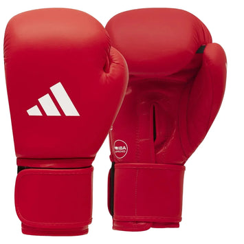 Adidas Boxing Gloves Velcro IBA Red