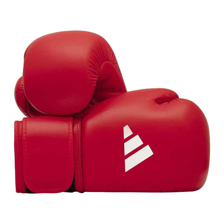 Adidas Boxing Gloves Velcro IBA Red