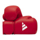 Adidas Boxing Gloves Velcro IBA Red