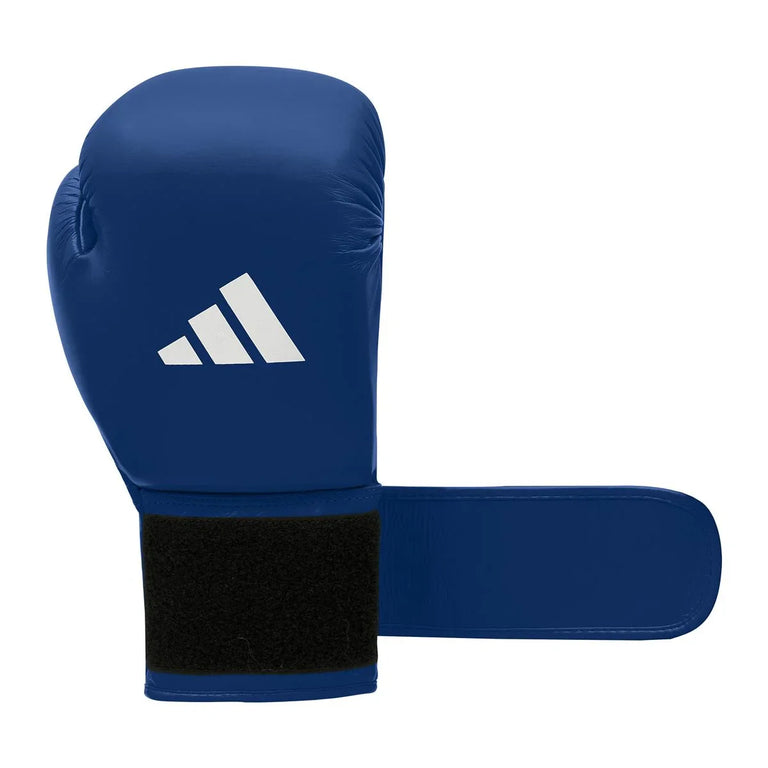 Adidas Boxing Gloves Velcro World Boxing Blue
